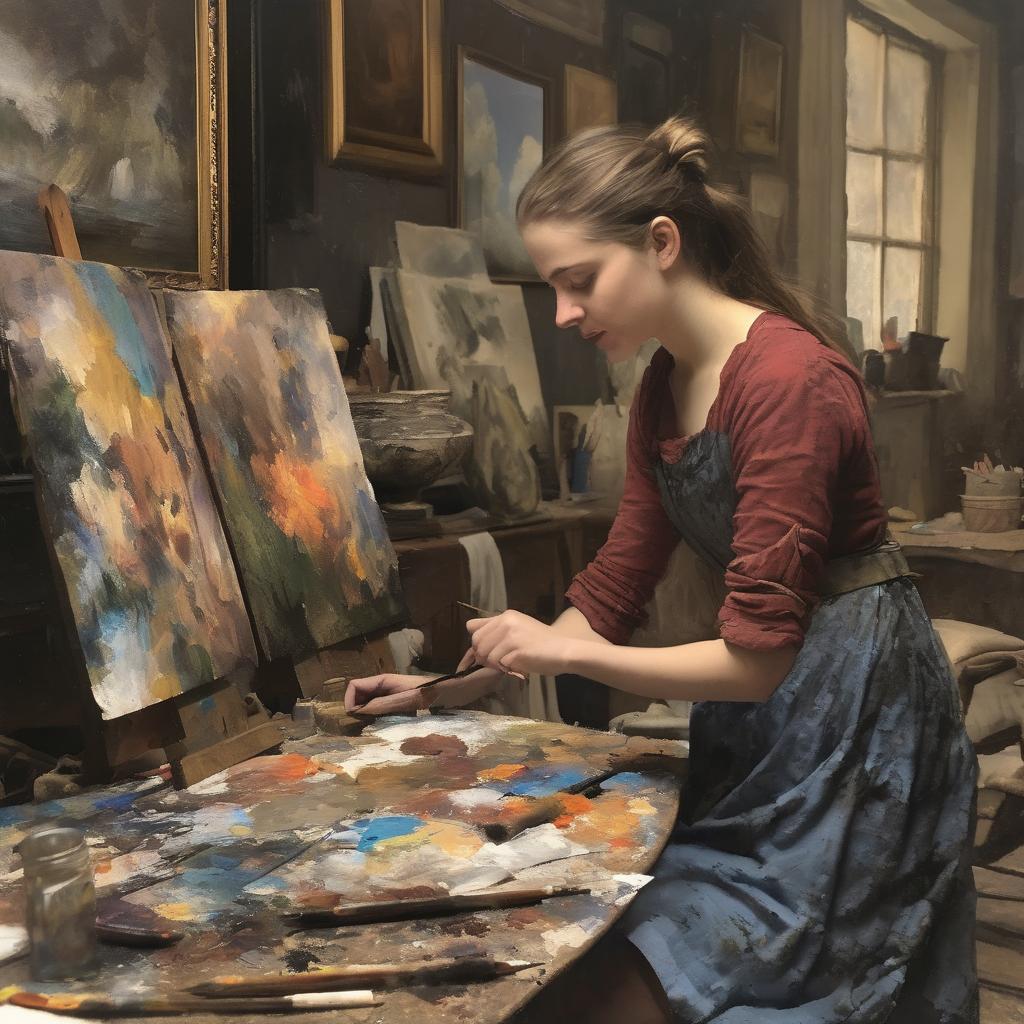 Καλλιτεχνικό ύφος και τεχνικές του Joseph NIGG